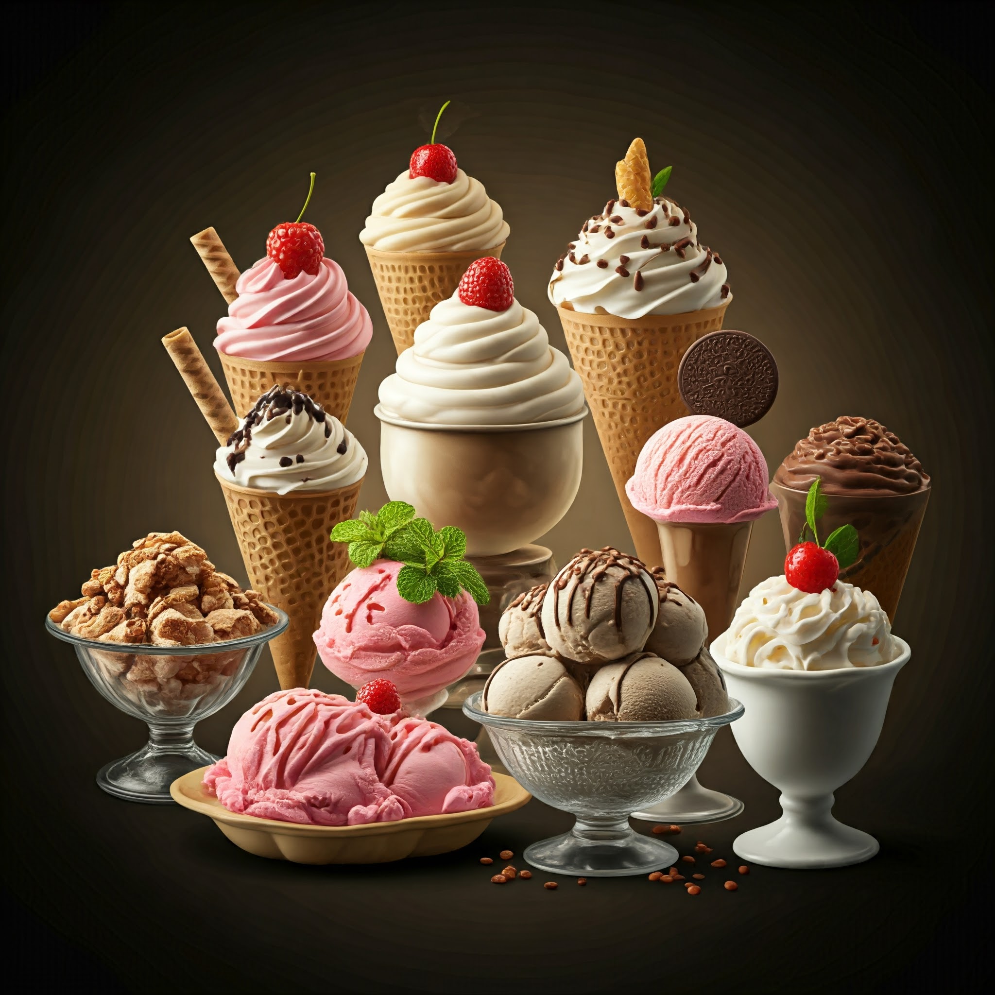 Ice Cream and Desserts