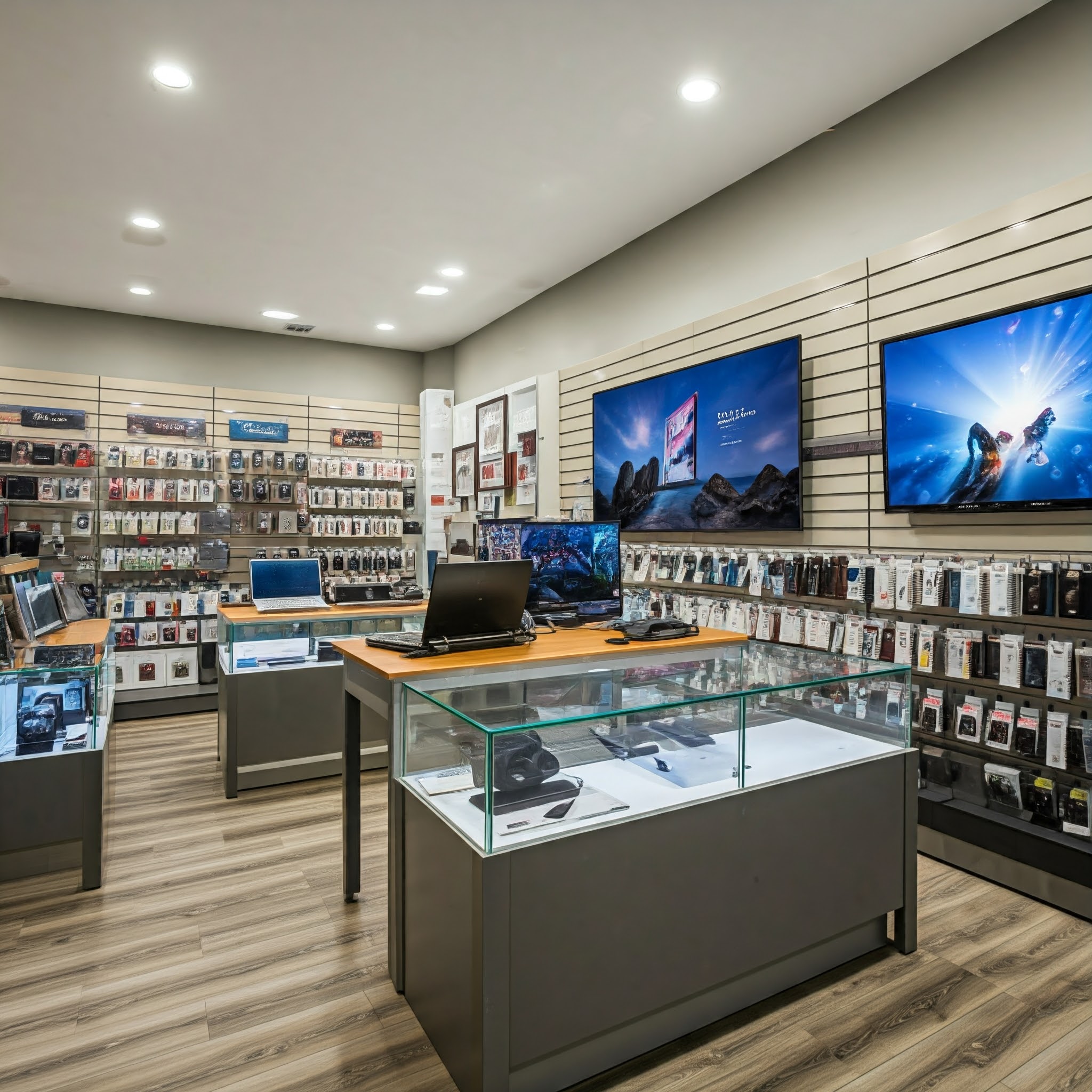 Electronics stores